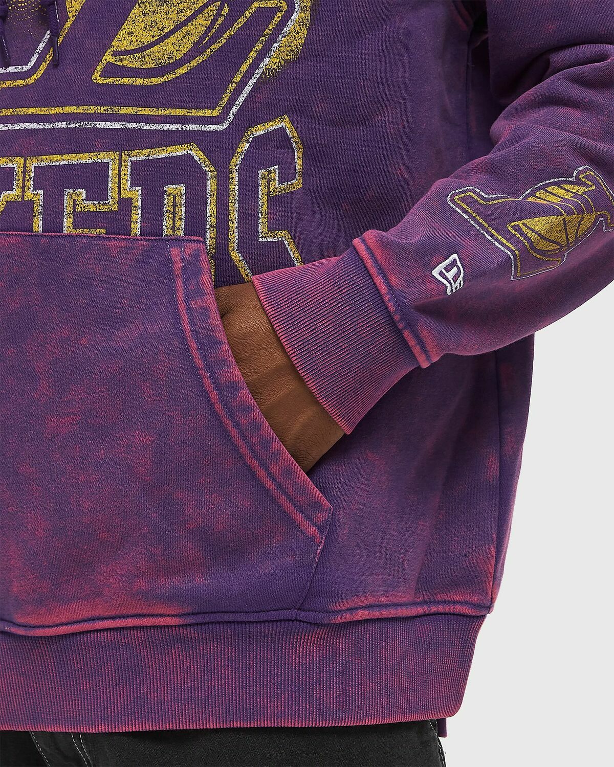 New Era SPTCLAS SSTEE2399 LOS ANGELES LAKERS Purple Mens Sweatshirts/Team Sweat
