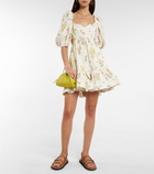 Zimmermann - Jeannie floral cotton minidress