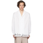 Jacquemus White La Chemise Coup De Soleil Shirt