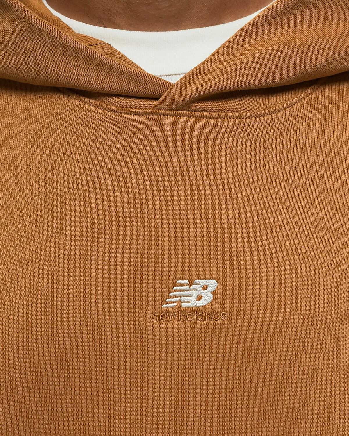 New Balance Athletics Remastered Graphic French Terry Hoodie Brown