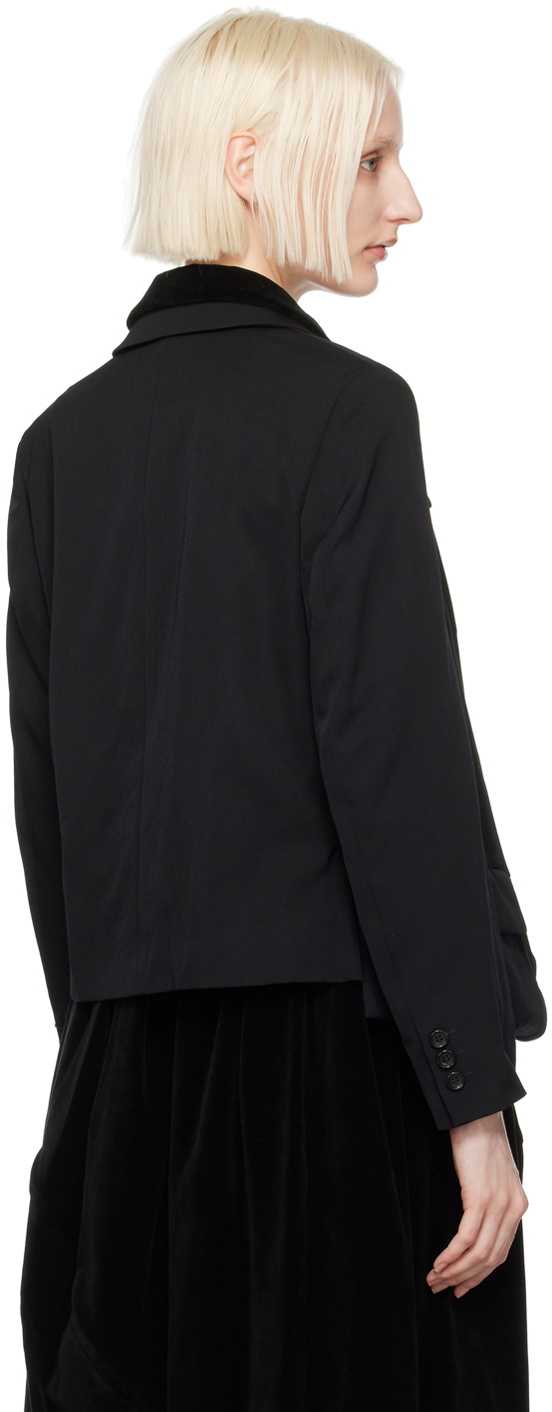 Comme des Garçons Comme des Garçons Black Layered Blazer