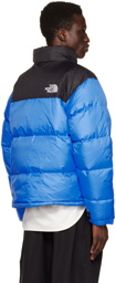 The North Face Blue & Black 1996 Retro Nuptse Down Jacket