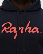 Rapha Logo Pullover Hoodie Blue - Mens - Hoodies