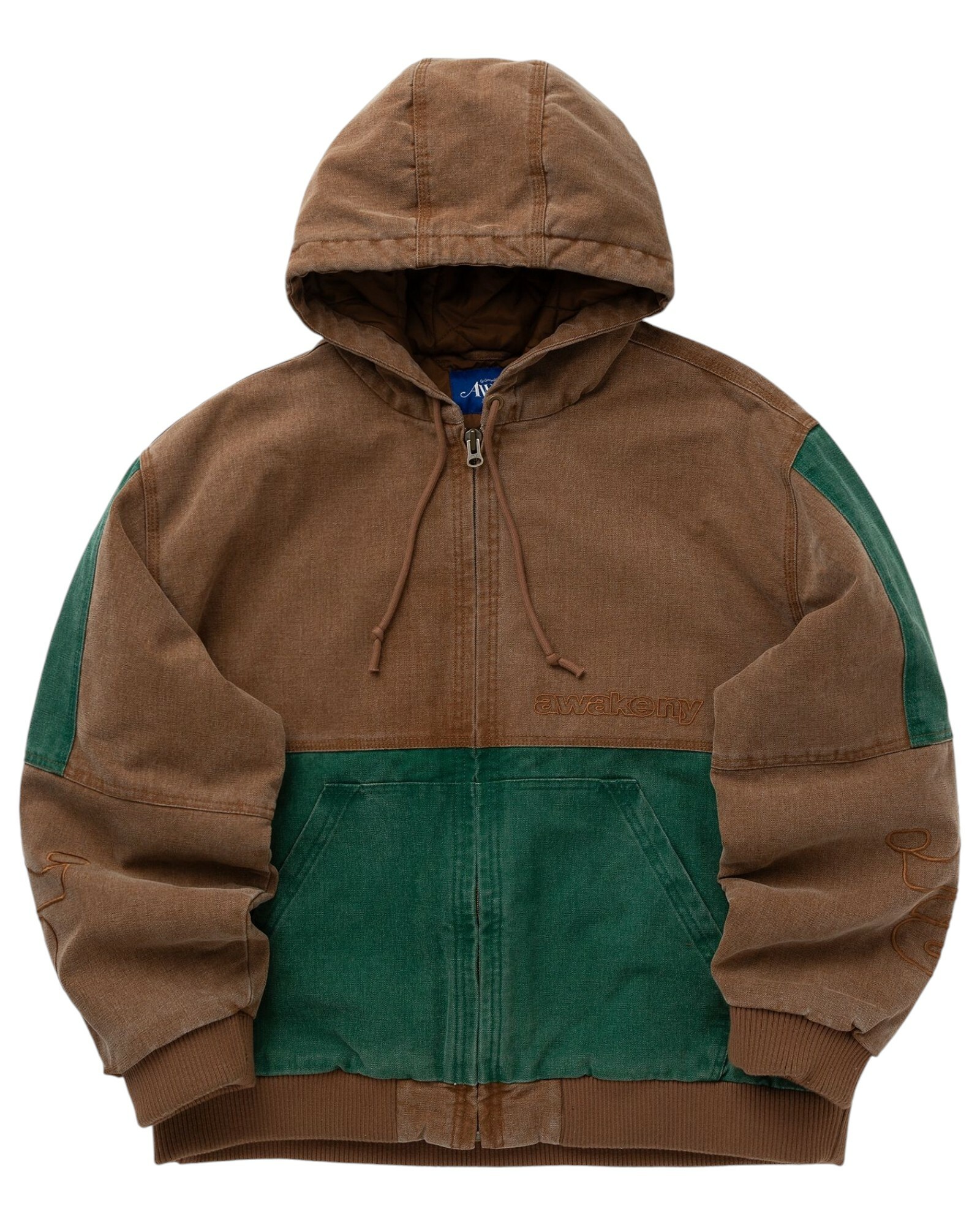 Landlord Green Corduroy Bomber Jacket Landlord