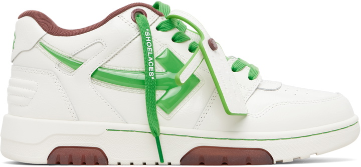 Photo: Off-White White Out Of Office Bubble Arrow Sneakers