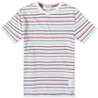 Thom Browne Men's Striped Ringer T-Shirt in Seasonal Multi