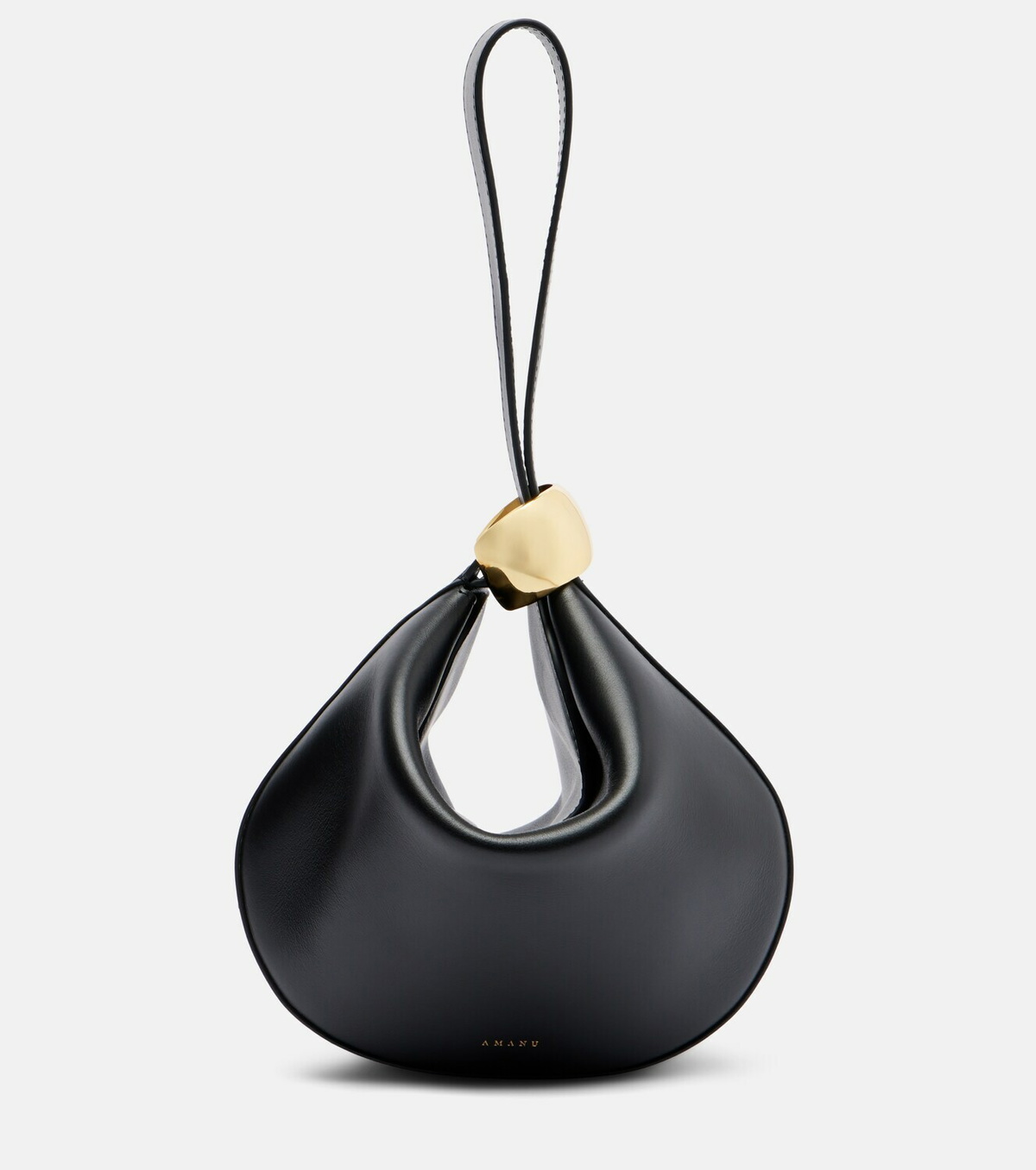 Amanu Zambia leather clutch