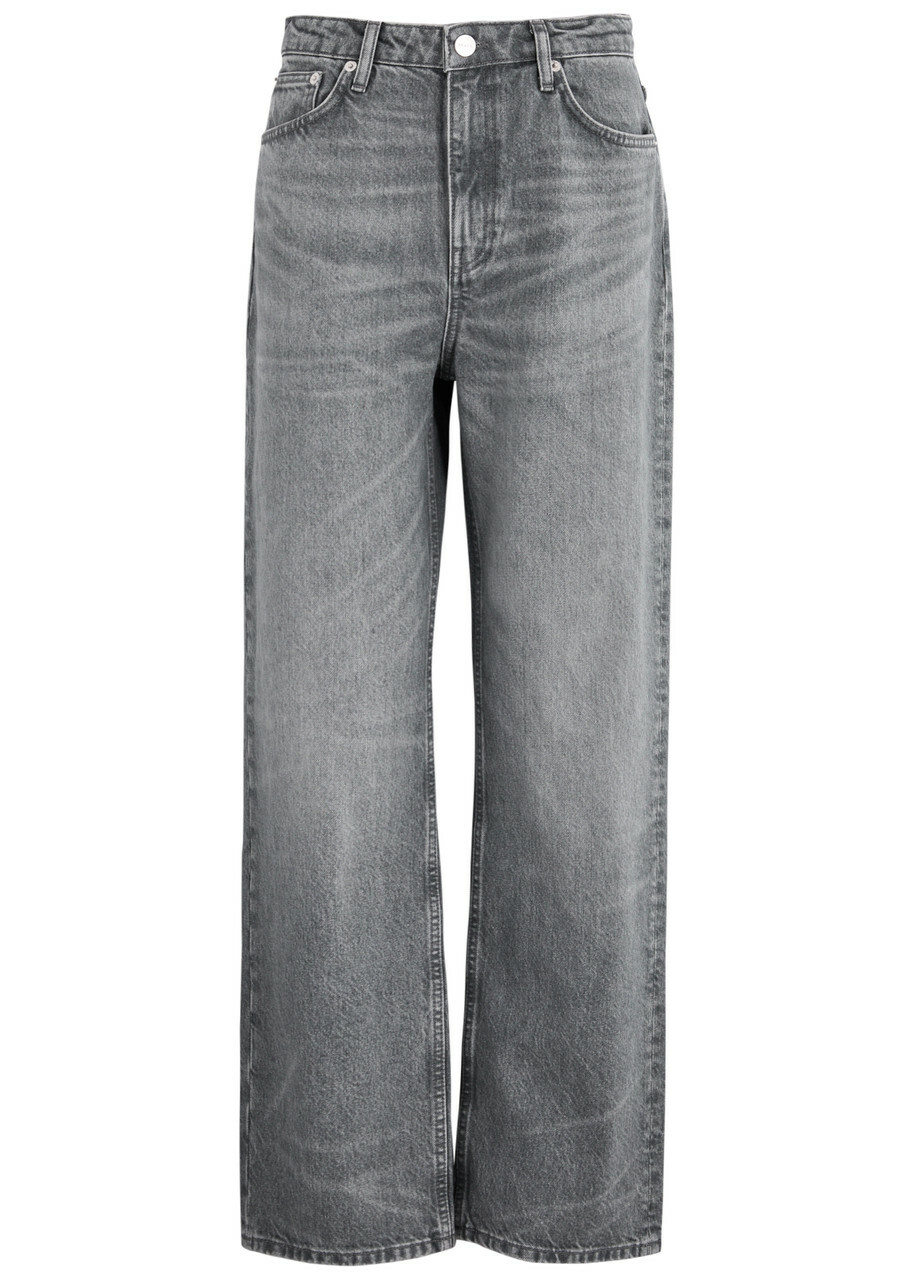Skall Studio Maddy Straight-leg Jeans Light Grey