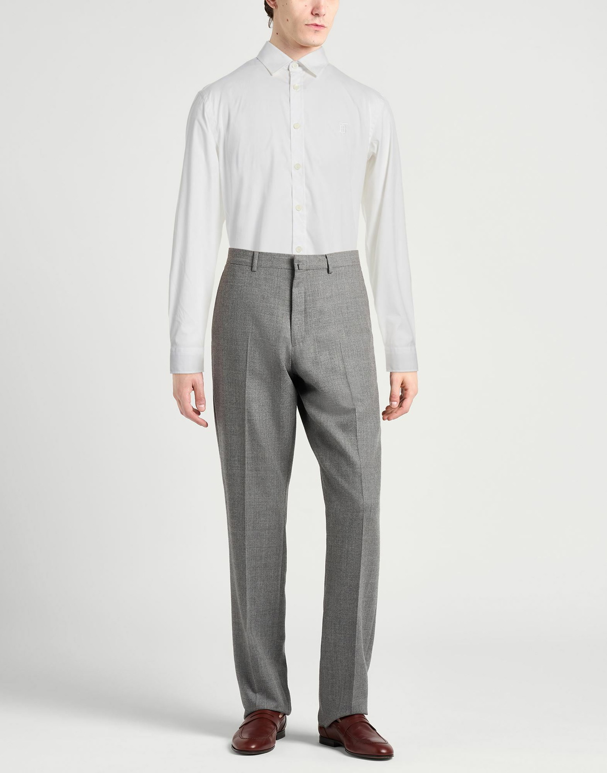 Burberry Mens Shirt in White