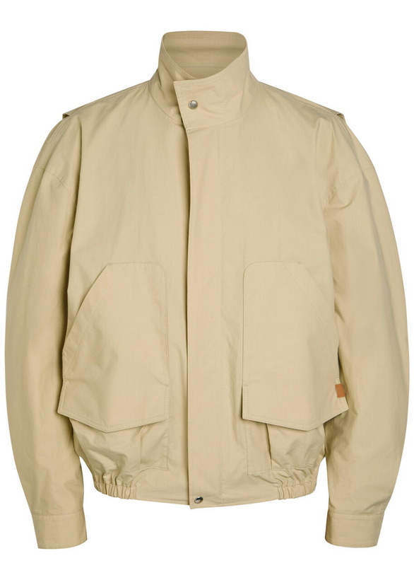 Photo: Calvin Klein Donald Patch-pocket Cotton Jacket Off White
