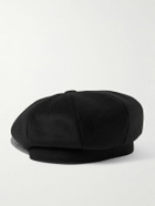 Paul Smith - Wool Flat Cap - Black