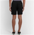 Save Khaki United - Easy Slim-Fit Cotton-Twill Drawstring Shorts - Black