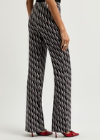 Diane Von Furstenberg Brooklyn Printed Jersey Trousers Multicoloured