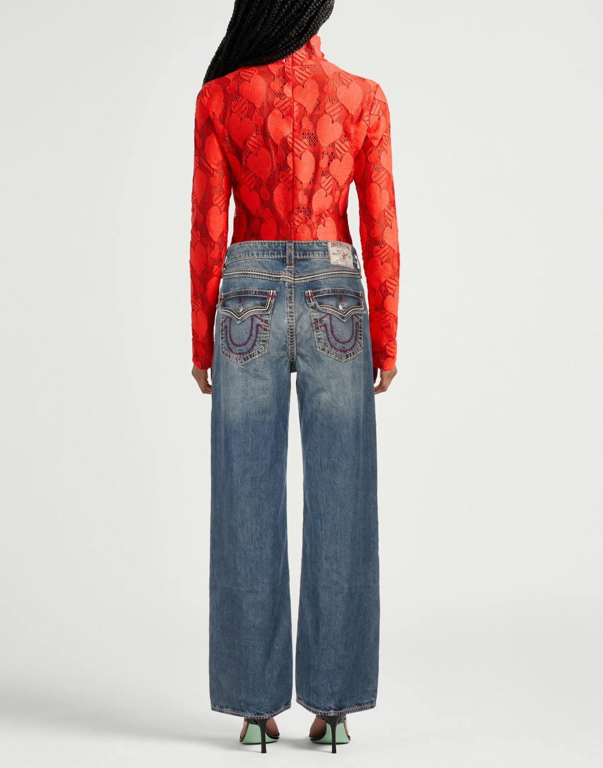 True Religion Womens Jeans in Blue