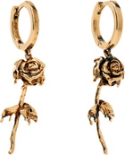 McQueen Dipped Rose Earrings