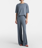 Lisa Yang Rubie cotton and cashmere T-shirt