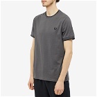 Fred Perry Authentic Men's Twin Tipped T-Shirt in Gunmetal