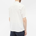 Universal Works Men's Linen Camp Shirt in White