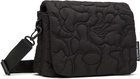 BAPE Black Line Camo Quilted M Bag