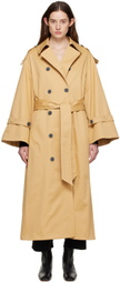 by Malene Birger Beige Alanis Trench Coat