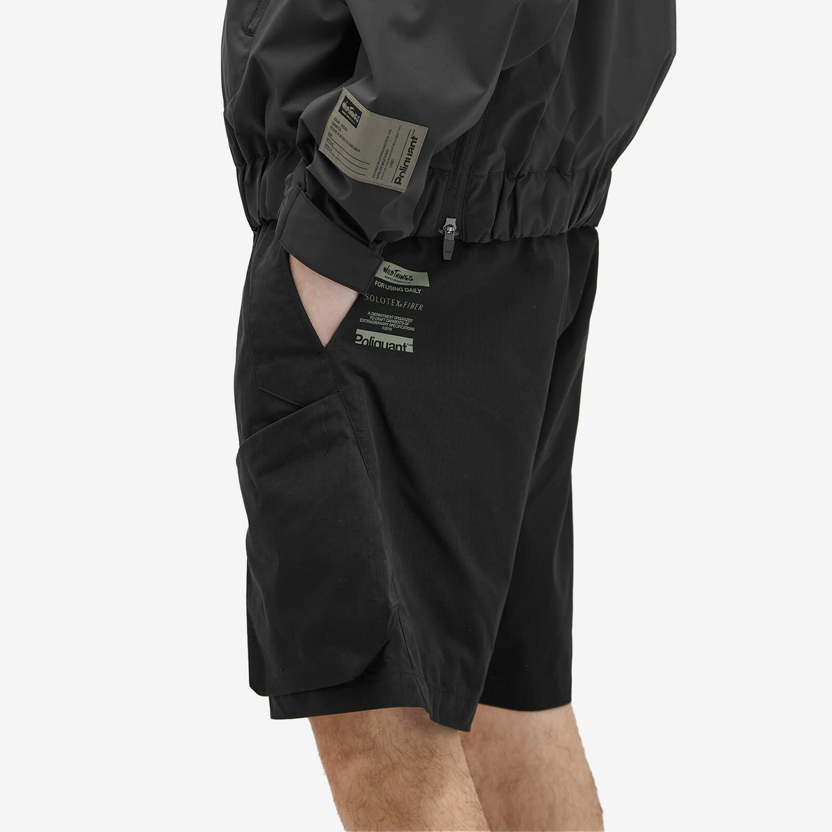 Poliquant Men's x Wildthings Common Uniform Solotex® Trousers in Black