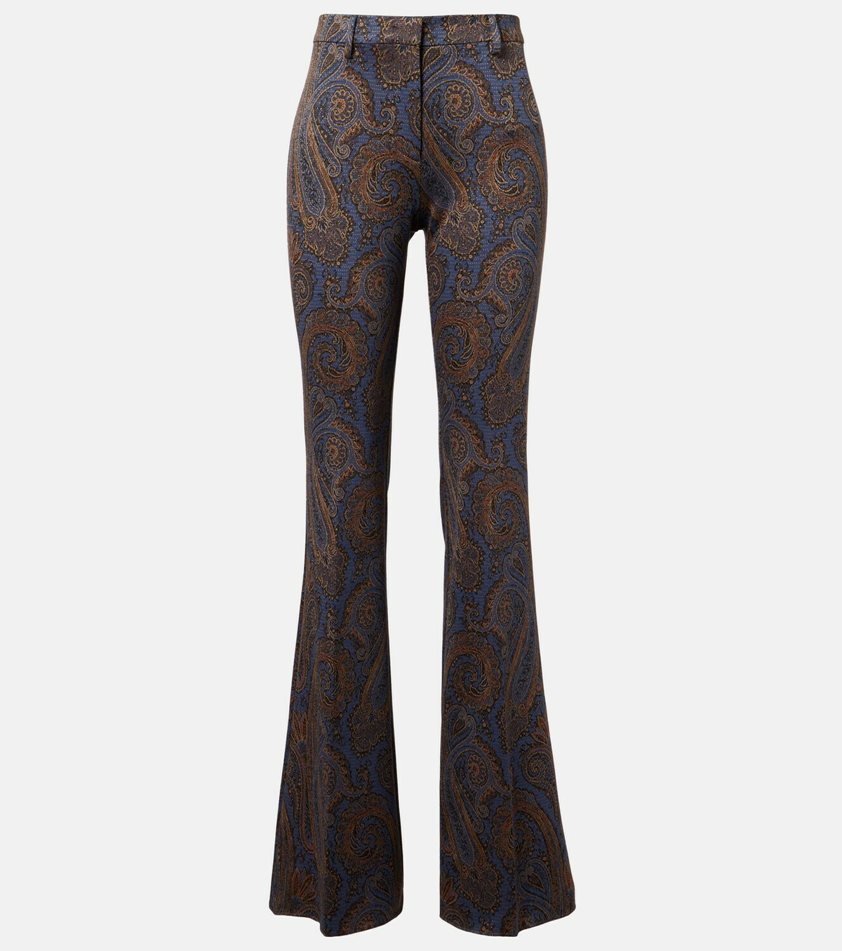 Etro Paisley flared pants