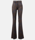 Etro Paisley flared pants