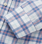 Faherty - Checked Linen Shirt - Blue