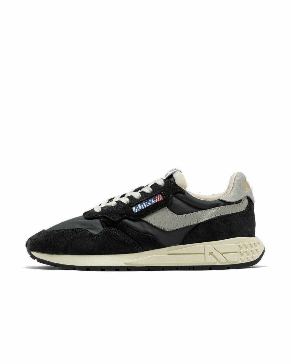 Photo: Autry Action Shoes Reelwind Black/Grey - Mens - Lowtop