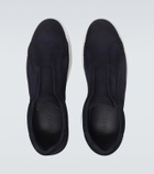 Magnanni Open suede sneakers