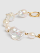 JIL SANDER Grainy Pearl Link Bracelet