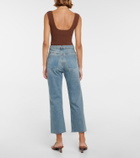 3x1 N.Y.C. High-rise cropped jeans