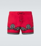 Dolce&Gabbana Printed swim trunks