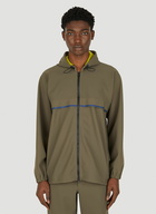 Bonded Hooded Jacket in Khaki