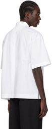 Jacquemus White Les Classiques 'La Chemise Manches Courte' Shirt