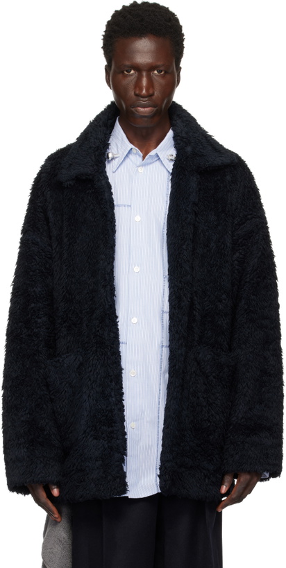 Photo: doublet Black Hand-Painted Jacket
