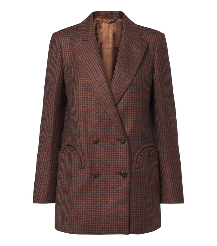 Photo: Blazé Milano Everyday checked virgin wool blazer