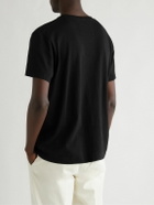 Nili Lotan - Bradley Cotton-Jersey T-Shirt - Black