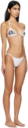 Rhude SSENSE Exclusive White Tropez Bikini