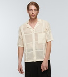 Nanushka - Short-sleeved cotton-blend shirt