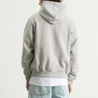 thisisneverthat Men's OL Logo Zip Hoodie in Grey Heather