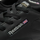 Reebok Men's Classic Leather Sneakers in Black/Grey/Gum