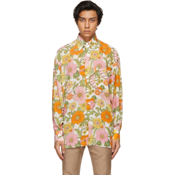 Photo: Tom Ford Multicolor Floral Shirt