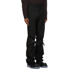 Bottega Veneta Black Strap Trousers