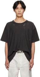 ALEXANDER DIGENOVA Gray Bleach T-shirt