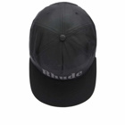 Rhude Men's Satin Logo Cap in Black