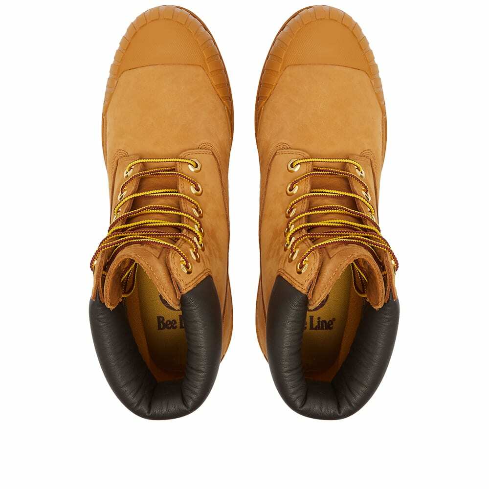 Timberland X Bee Line Premium 6" Waterproof Boot In Wheat Timberland