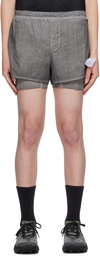 Satisfy Gray Drawstring Shorts