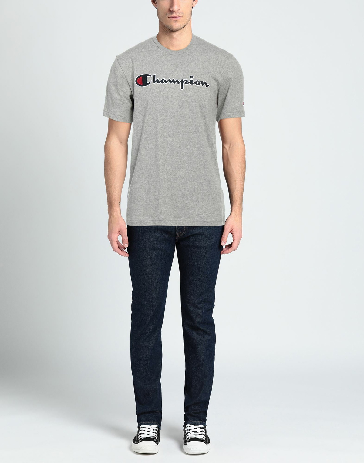 Champion Mens T-shirt Light in Grey