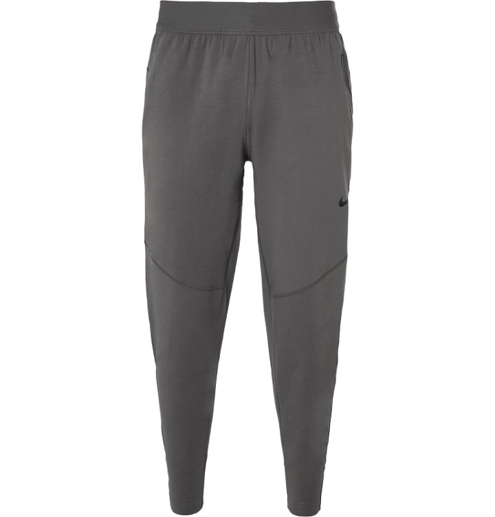 Photo: Nike Training - Tapered Dri-FIT Sweatpants - Gray
